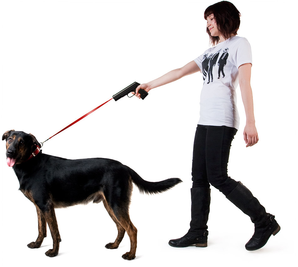 revolver laisse pour chien