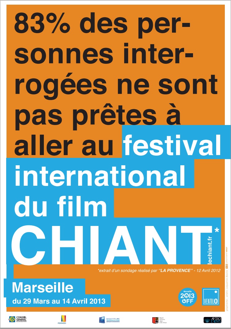 Affiche du festival du film chiant