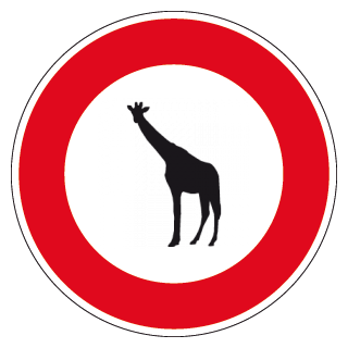 interdit aux giraffes